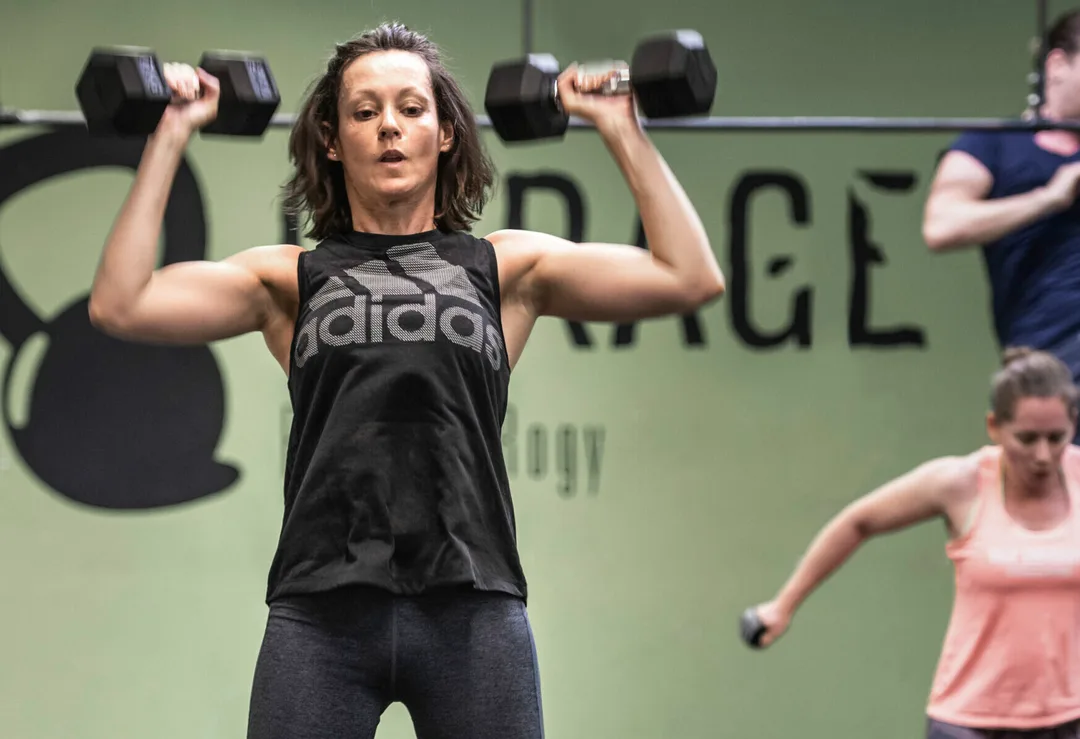 Roberta Rogy beim Personal Training